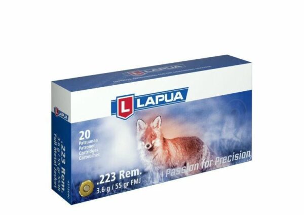 Amunicja LAPUA .223 Rem. FMJ 3,6g/55gr