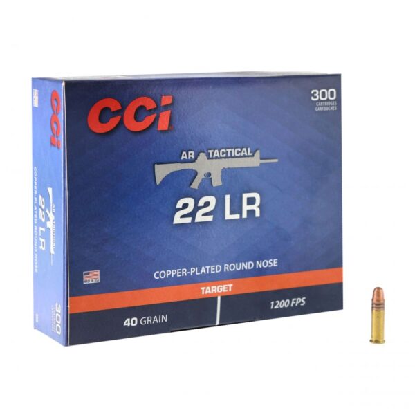 Amunicja CCI .22LR AR Tactical Opakowanie 300 sztuk.